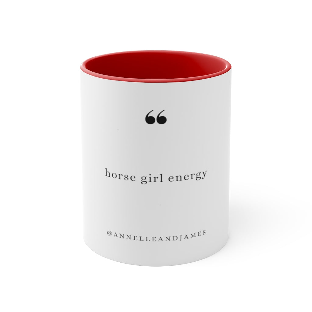 Horse Girl Energy Mug